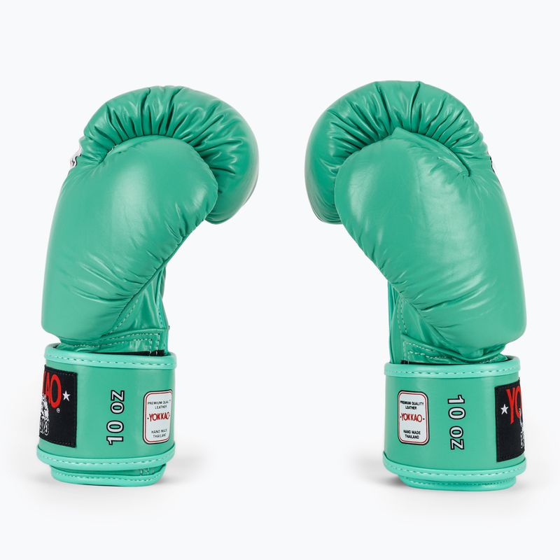 Pánske boxerské rukavice YOKKAO Matrix tiffany 4