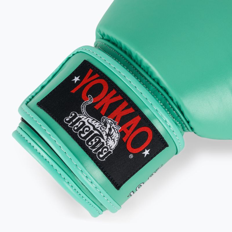 Pánske boxerské rukavice YOKKAO Matrix tiffany 6