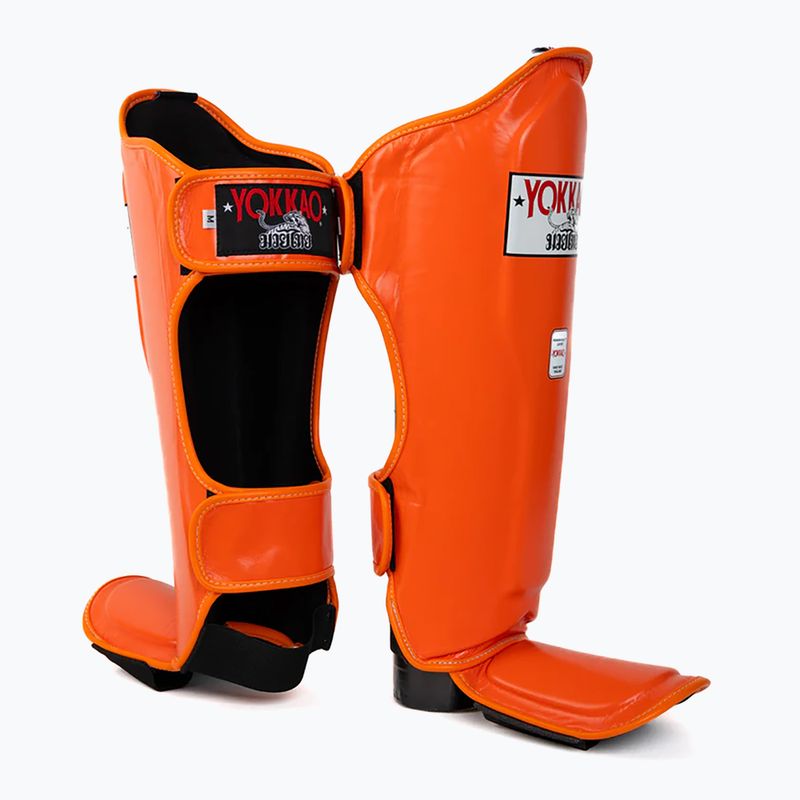 Chrániče holennej kosti a chodidla YOKKAO Matrix orange ibis 3