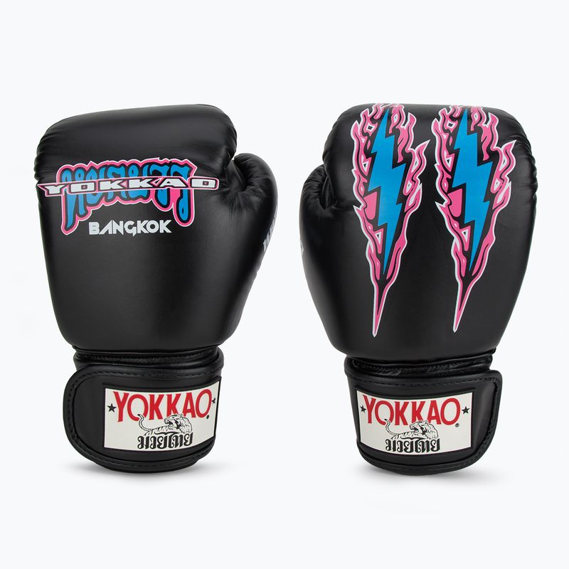 Pánske boxerské rukavice YOKKAO East Club black 2