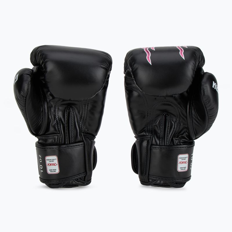 Pánske boxerské rukavice YOKKAO East Club black 3