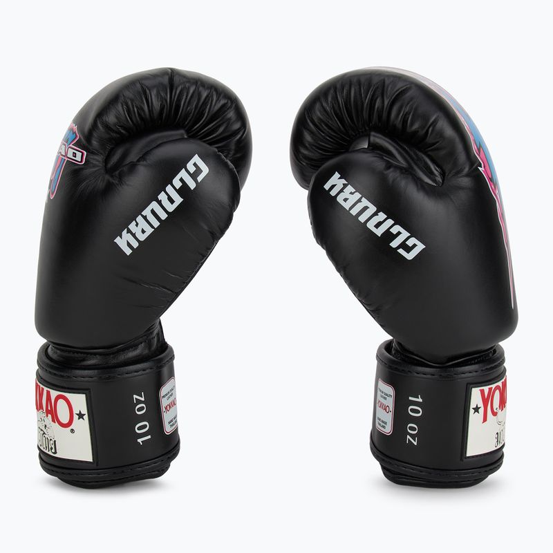 Pánske boxerské rukavice YOKKAO East Club black 4