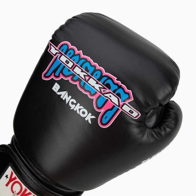 Pánske boxerské rukavice YOKKAO East Club black 5