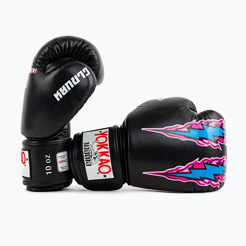 Pánske boxerské rukavice YOKKAO East Club black 9