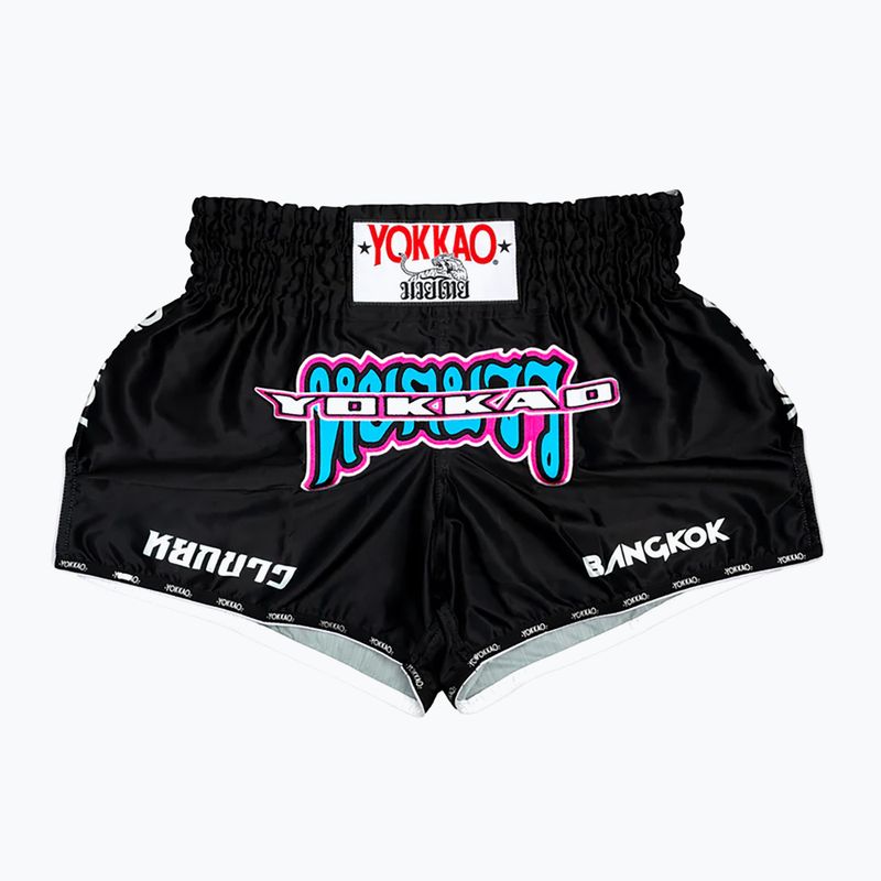 Pánske tréningové šortky YOKKAO East Club Fight black