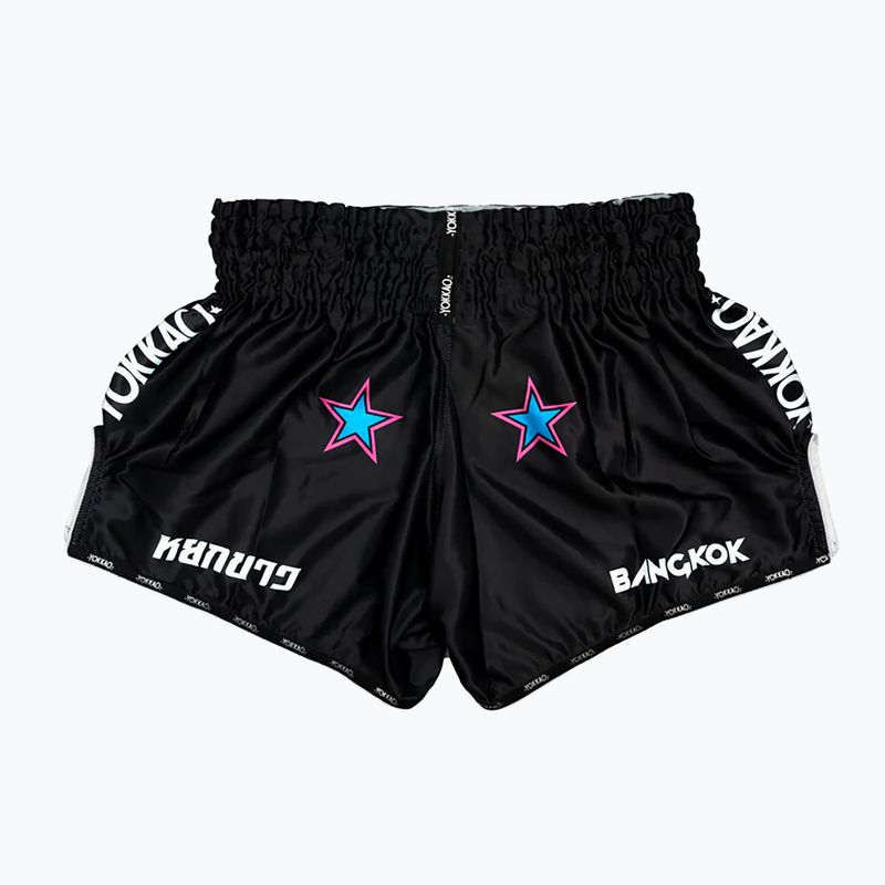 Pánske tréningové šortky YOKKAO East Club Fight black 2