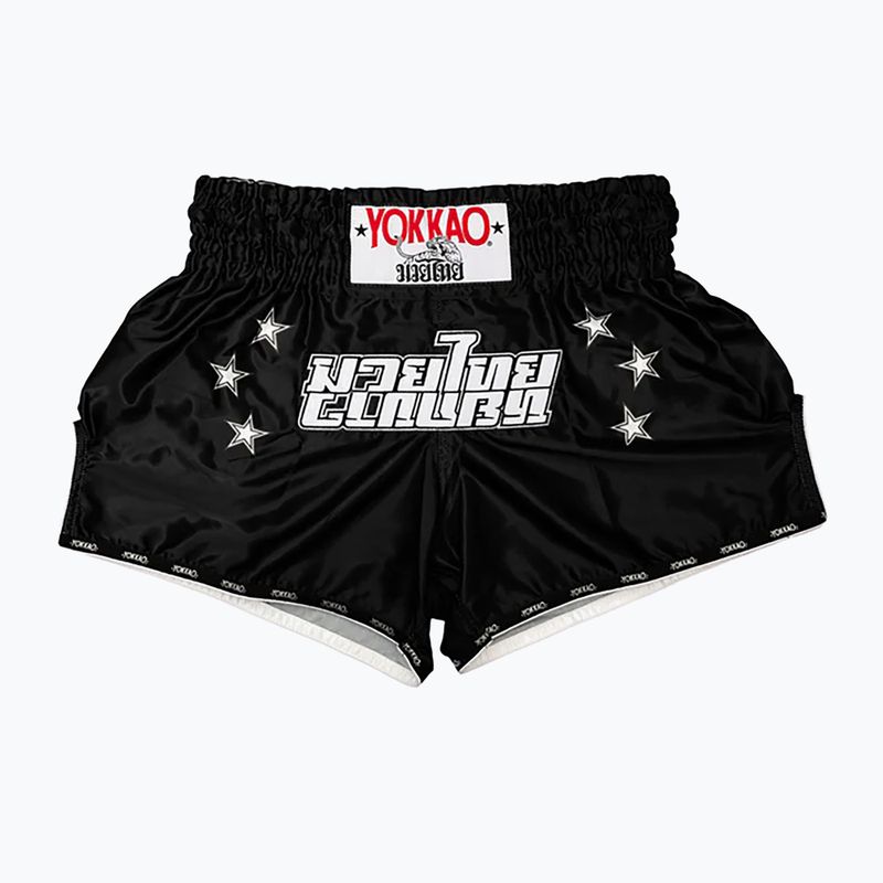 Pánske tréningové šortky YOKKAO Lettering Fight black