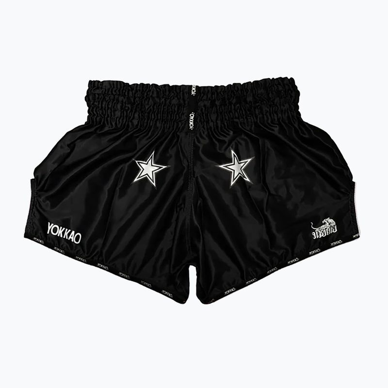 Pánske tréningové šortky YOKKAO Lettering Fight black 2