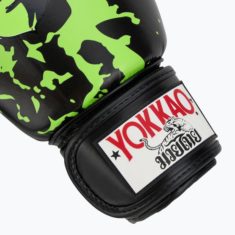 Pánske boxerské rukavice YOKKAO Angry Bull black 6