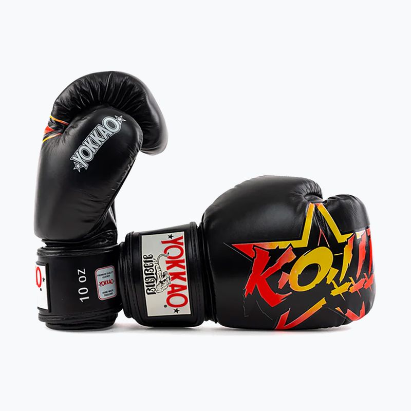 Pánske boxerské rukavice YOKKAO Fighter KO black 8