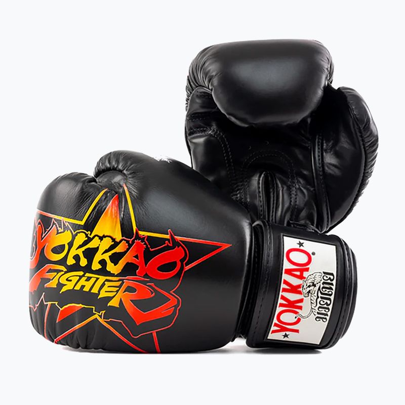 Pánske boxerské rukavice YOKKAO Fighter KO black 9