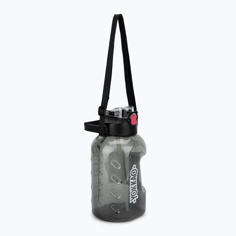 Fľaša YOKKAO Dumbbell Water 2,2 l black