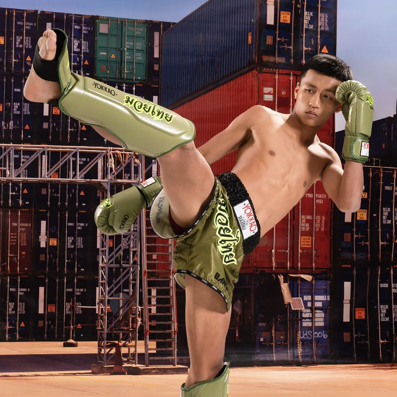 Chrániče holení a chodidiel YOKKAO Late Show olive 5