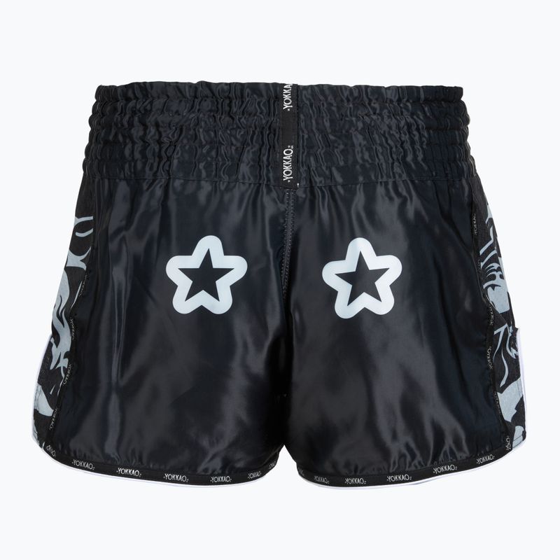 Pánske tréningové šortky YOKKAO Original Muay Thai black 2