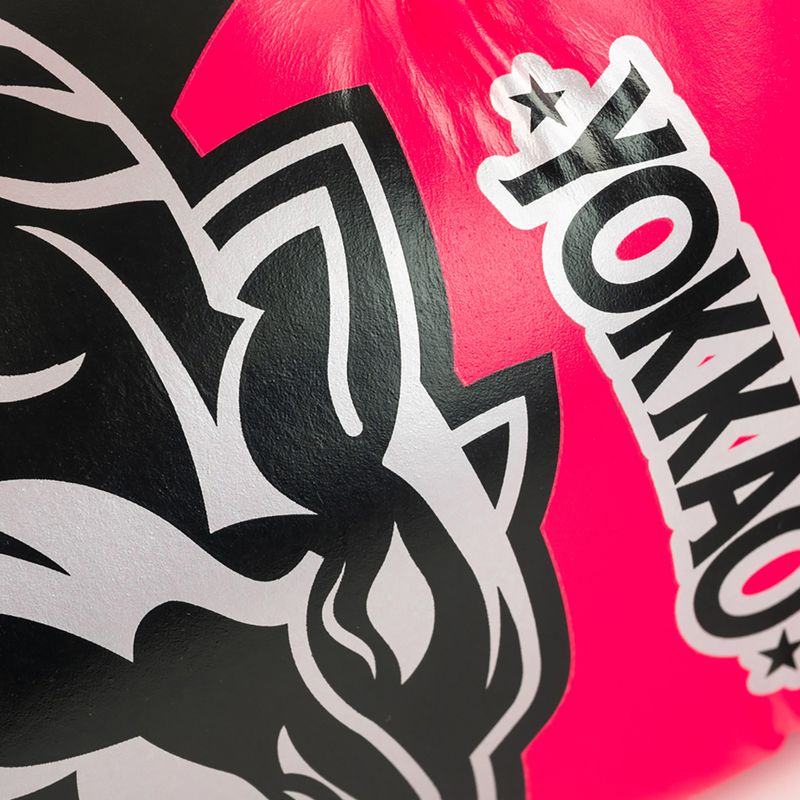 Boxerské rukavice YOKKAO Original Boxing Gloves fuchsia 6