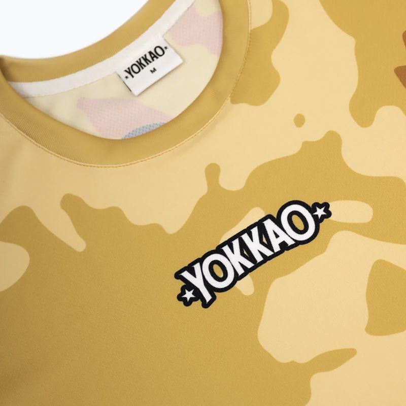 Pánske tréningové tričko YOKKAO Tiger Family Muay Thai Workout Tee gold 4