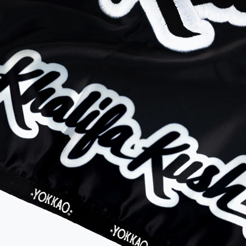 Pánske tréningové šortky YOKKAO Khalifa Kush Muay Thai black 3