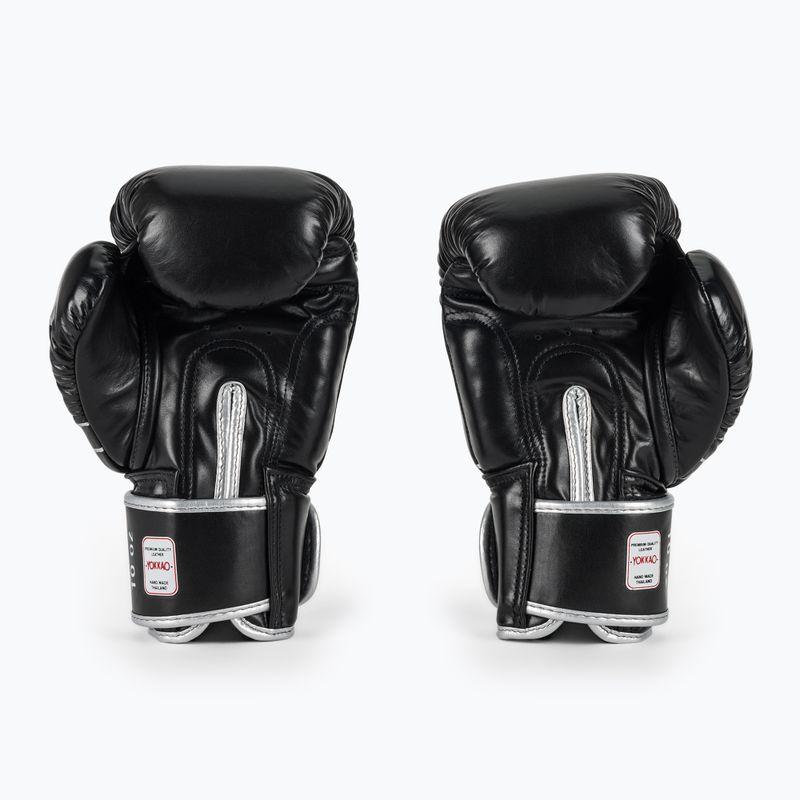 Boxerské rukavice YOKKAO Original Boxing Gloves absolute black 3