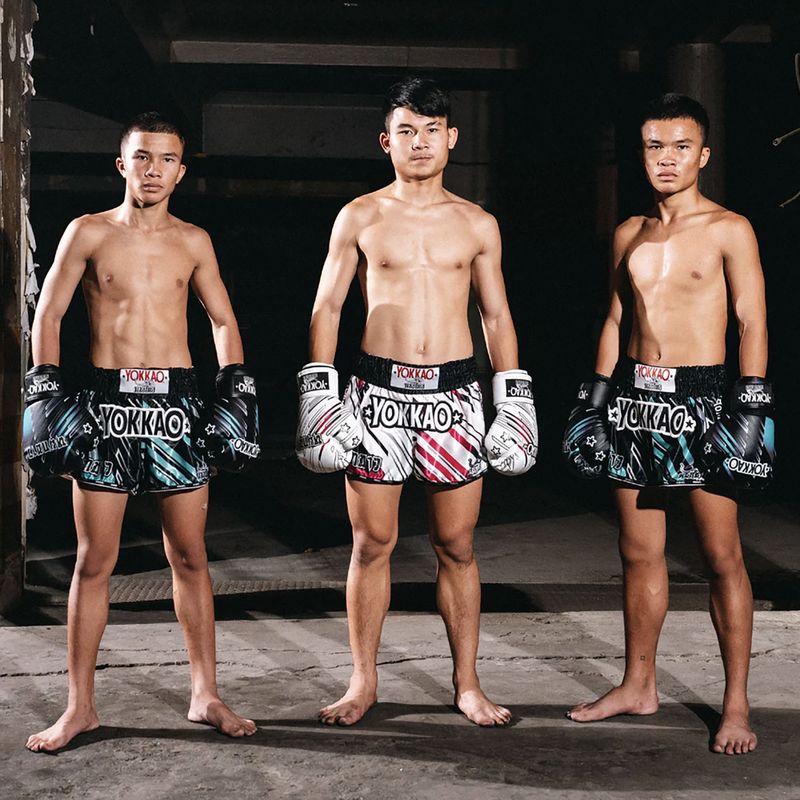 Pánske tréningové šortky YOKKAO Power Muay Thai black 6