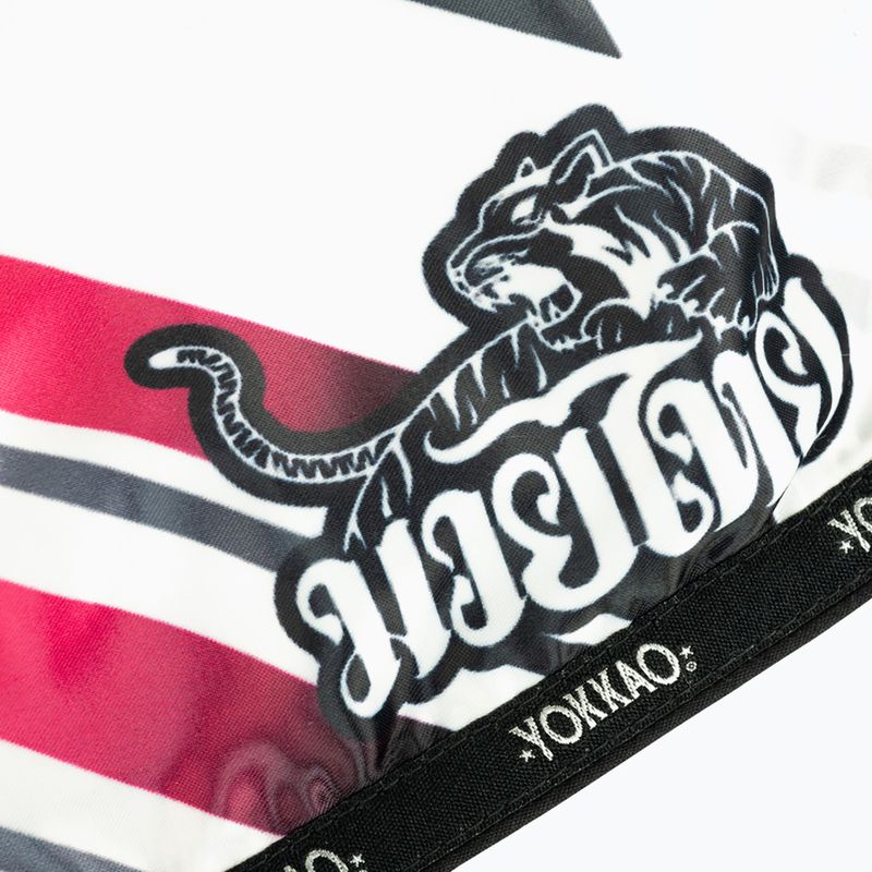 Pánske tréningové šortky YOKKAO Power Muay Thai white 3