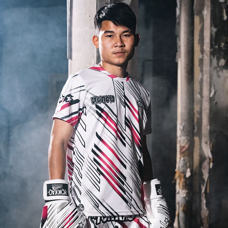 Pánske tréningové tričko YOKKAO Power Workout white 3