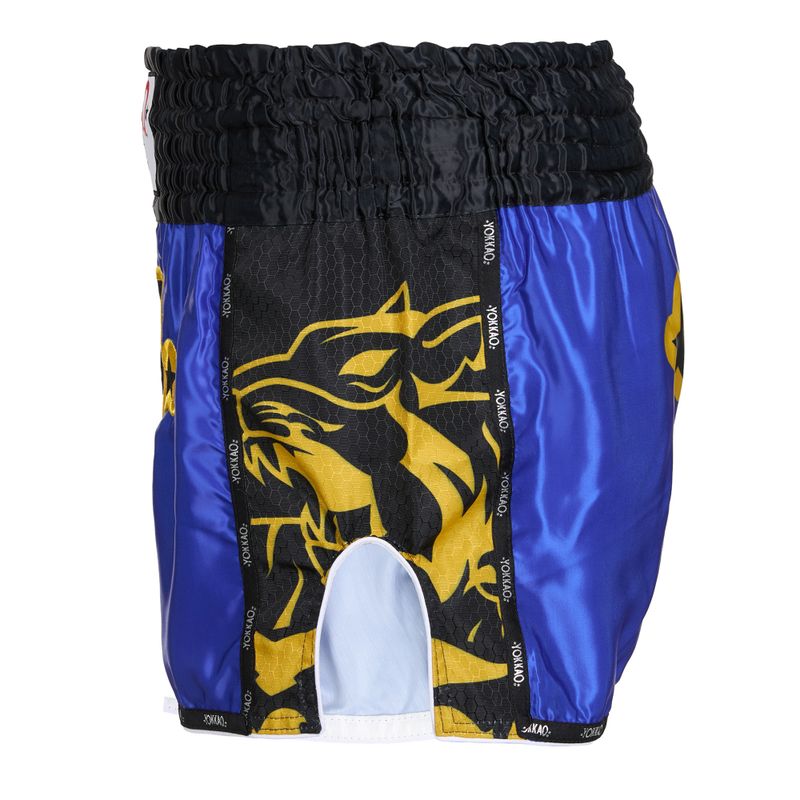 Pánske tréningové šortky YOKKAO Original Muay Thai electric blue 3