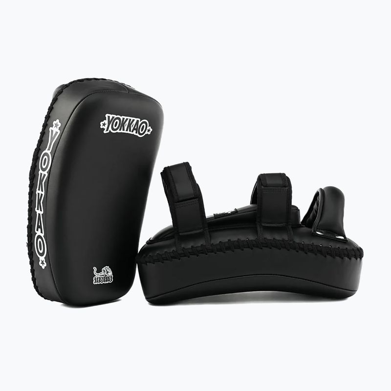 Boxovacie lapy YOKKAO Freestyle Kicking Pads 2 pcs. black 8