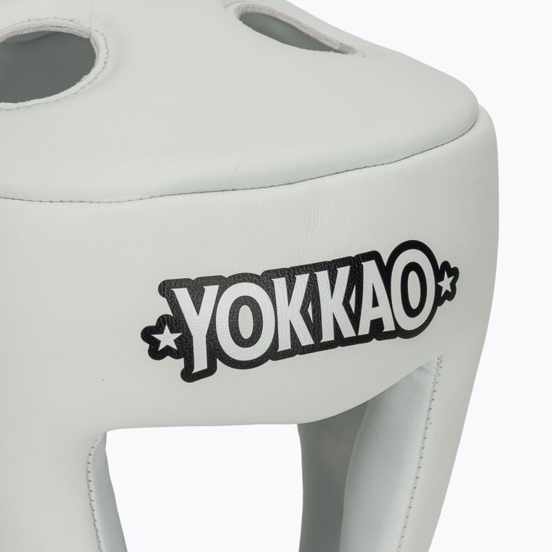 Boxerská prilba YOKKAO Competition white 4