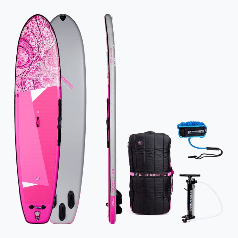 STARBOARD iGO Tikhine 11'2" SUP doska ružová