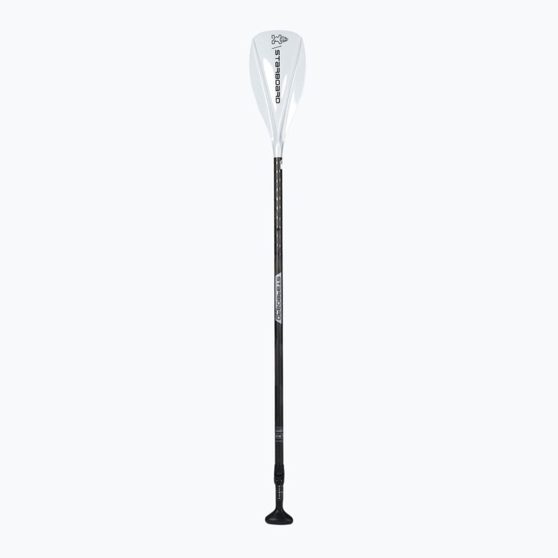 SUP pádlo 3-dielne STARBOARD Lima Tufskin 29mm Carbon čierne a biele S35 2
