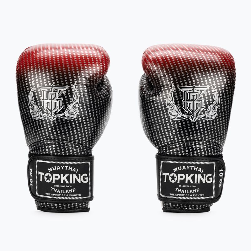 Boxerské rukavice Top King Muay Thai Super Star Air červené