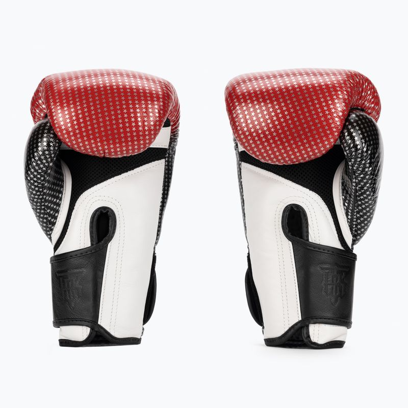Boxerské rukavice Top King Muay Thai Super Star Air červené 2