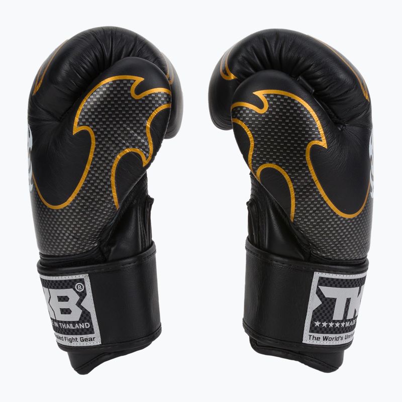 Top King Muay Thai Empower boxerské rukavice čierne TKBGEM 4