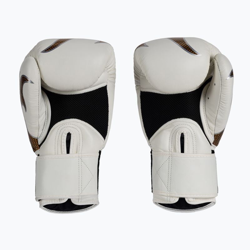 Top King Muay Thai Empower biele boxerské rukavice TKBGEM-01A-WH 3