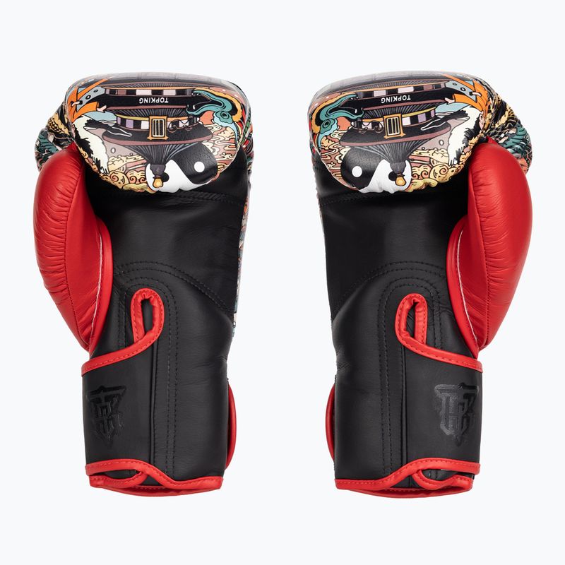 Boxerské rukavice Top King Boxing Culture black/red TKBGCT-SL-2C3 3