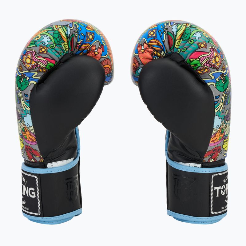 Boxerské rukavice Top King Boxing Culture black TKBGCT-TH-SL-BK 4