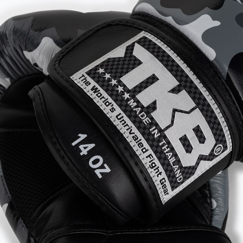 Boxerské rukavice Top King Muay Thai Empower sivé TKBGEM-03A-GY 5