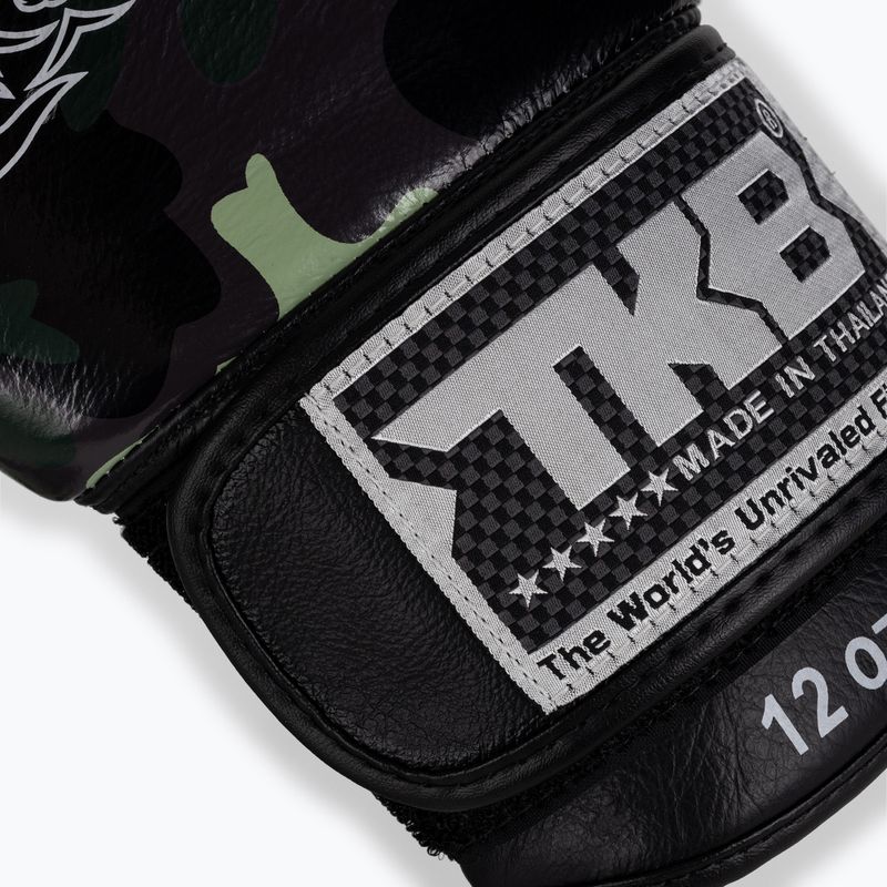 Top King Muay Thai Empower zelené boxerské rukavice TKBGEM-03A-GN 5