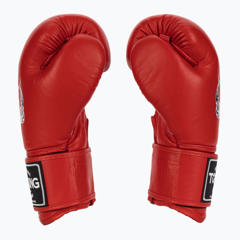 Boxerské rukavice Top King Muay Thai Ultimate red 3
