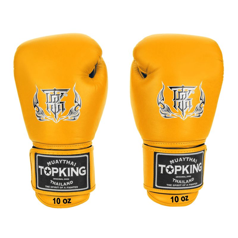 Boxerské rukavice Top King Muay Thai Ultimate yellow