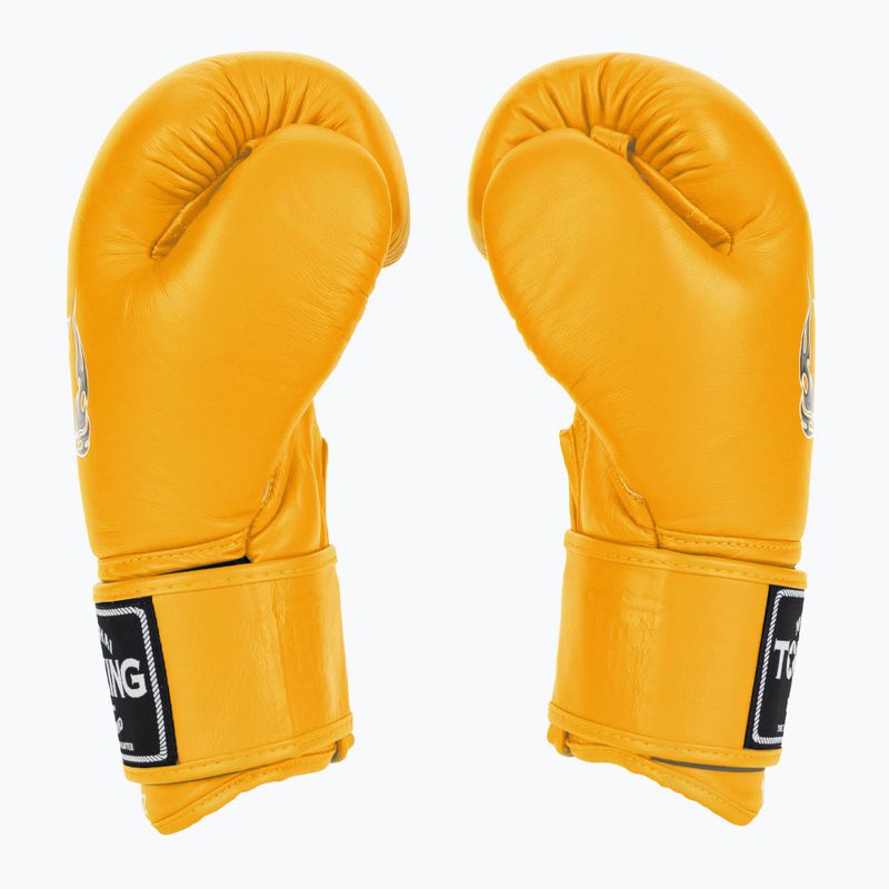 Boxerské rukavice Top King Muay Thai Ultimate yellow 3