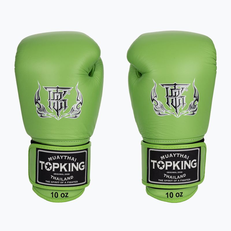 Boxerské rukavice Top King Muay Thai Ultimate green