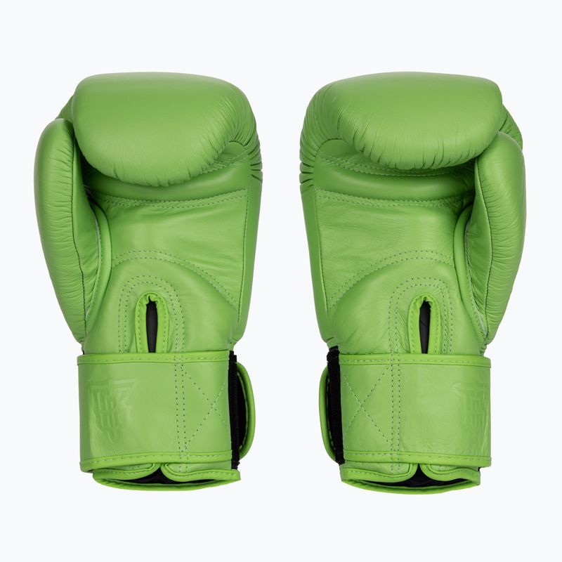 Boxerské rukavice Top King Muay Thai Ultimate green 2