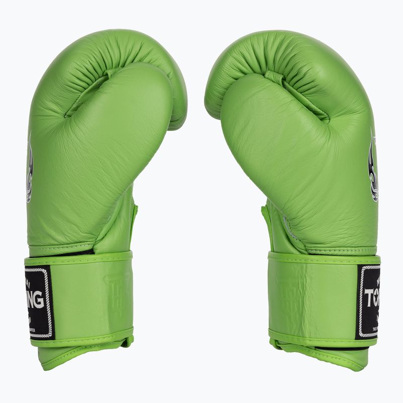 Boxerské rukavice Top King Muay Thai Ultimate green 4