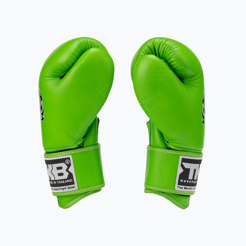 Top King Muay Thai Ultimate Air zelené boxerské rukavice TKBGAV-GN 4