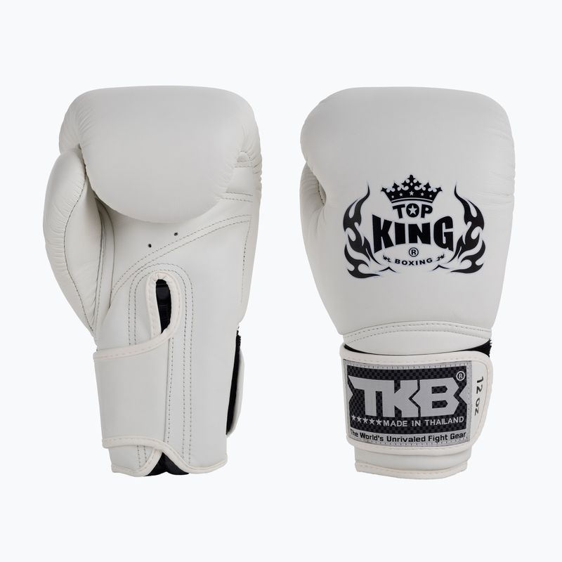 Boxerské rukavice Top King Muay Thai Super White TKBGSV-WH 3