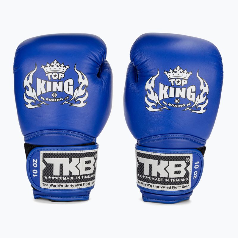 Top King Muay Thai Super blue bokserke rukavice 2