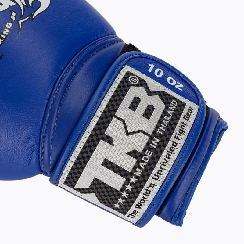 Top King Muay Thai Super blue bokserke rukavice 6