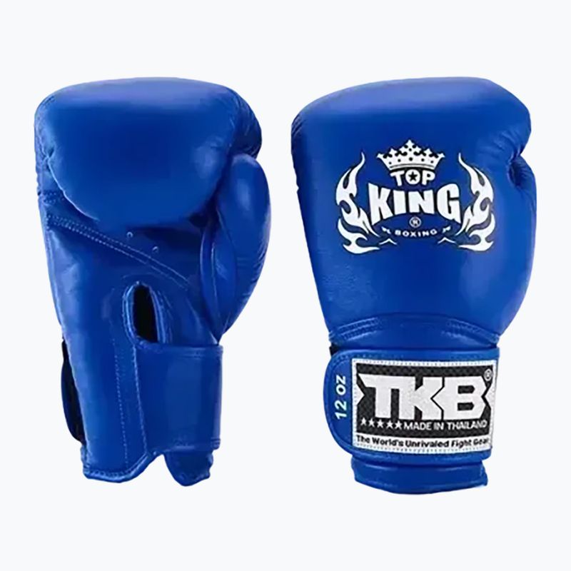Top King Muay Thai Super blue bokserke rukavice