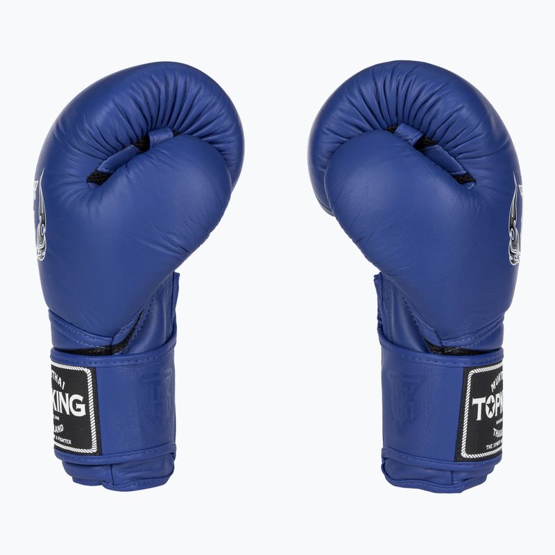 Boxerské rukavice Top King Muay Thai Super Air modré 3